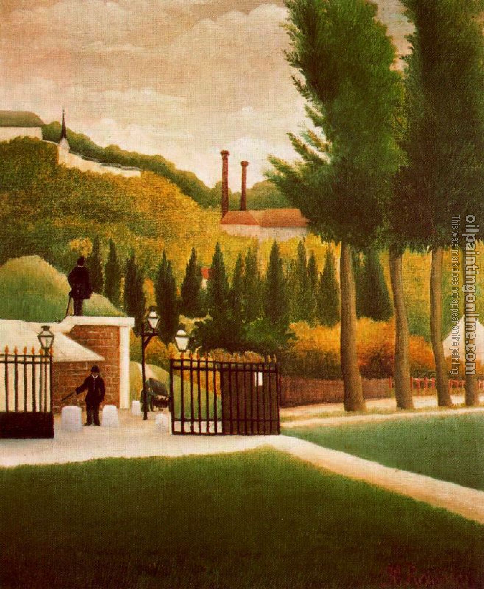 Henri Rousseau - Toll Station